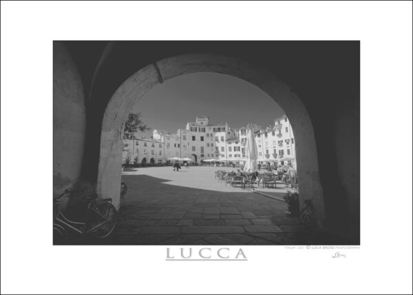 Lucca Poster Entrance Anfiteatro 33x48 cm